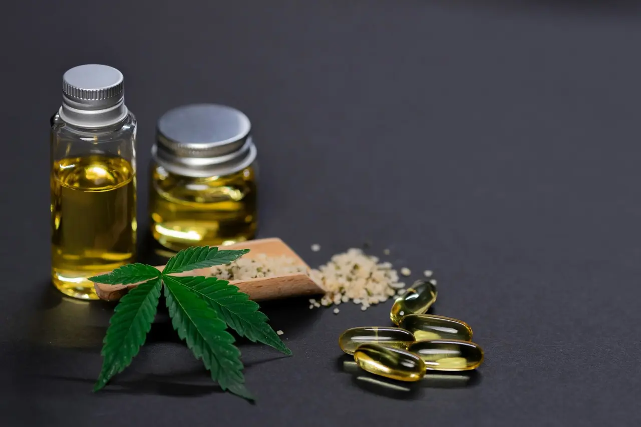 Productos de CBD. Foto de Pexels.