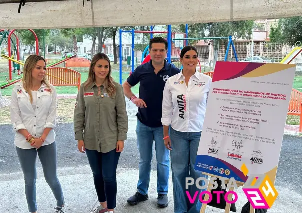 Candidatas a diputadas firman compromiso para evitar cambio de partido