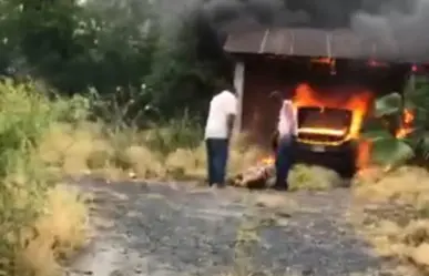 Deja incendio una mujer sin vida en Hualahuises