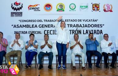 Cecilia Patrón recibe apoyo rumbo a las elecciones para la alcaldía de Mérida