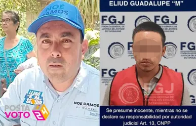 Detienen a presunto homicida del candidato Noé Ramos del PAN-PRI