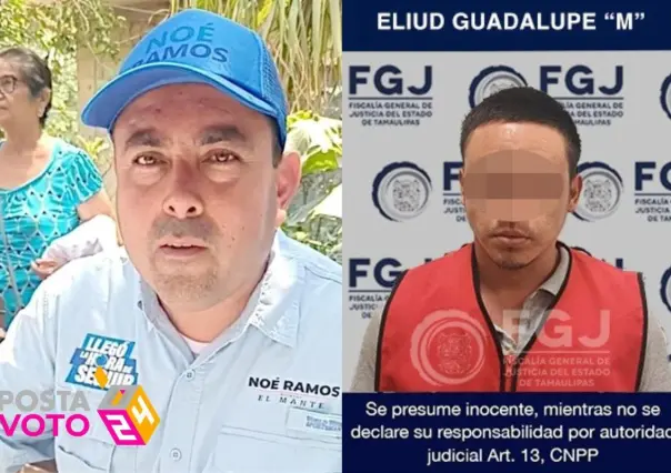 Detienen a presunto homicida del candidato Noé Ramos del PAN-PRI