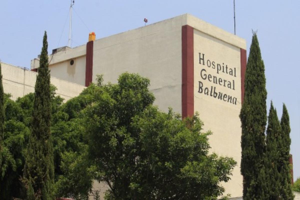 Fachada Hospital Gral. Balbuena.    Foto: Especial