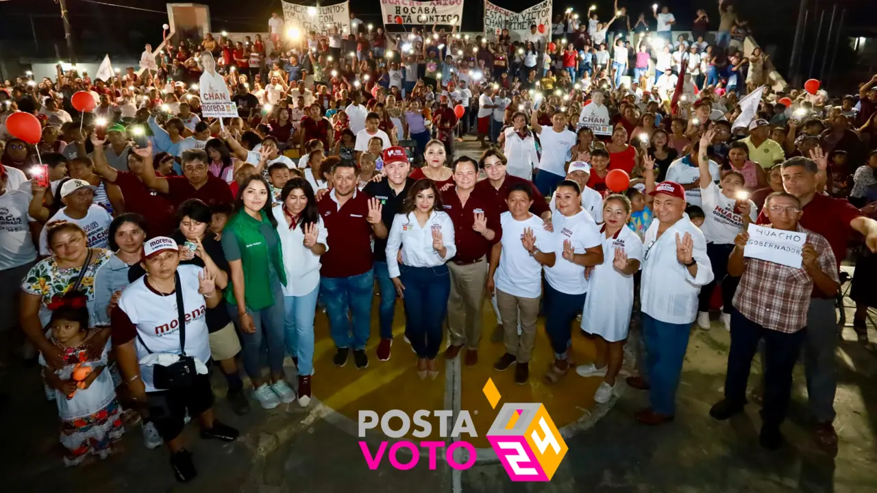 El aspirante guinda continua su gira al visitar varios municipios al centro del estado Foto: Cortesía