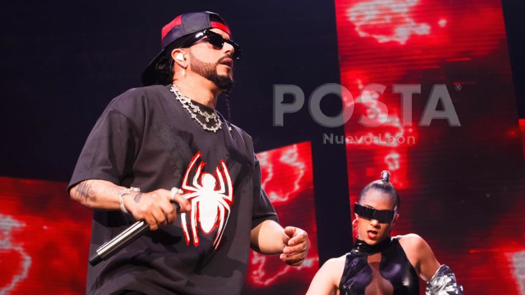 Yandel enciende a sus fanáticos durante su concierto en Monterrey