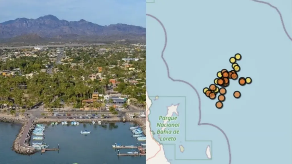 Enjambre sísmico en Loreto, BCS: 99 temblores en una semana