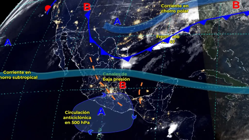 Lluvias fuertes para este domingo en regiones de Tamaulipas