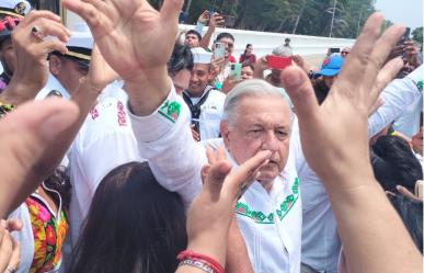 Arranca presidente Andrés Manuel López Obrador gira de supervisión en Veracruz