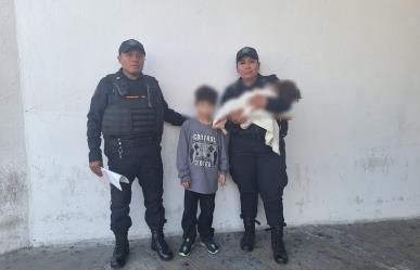 Rescatan a hermanitos encerrados en Guadalupe