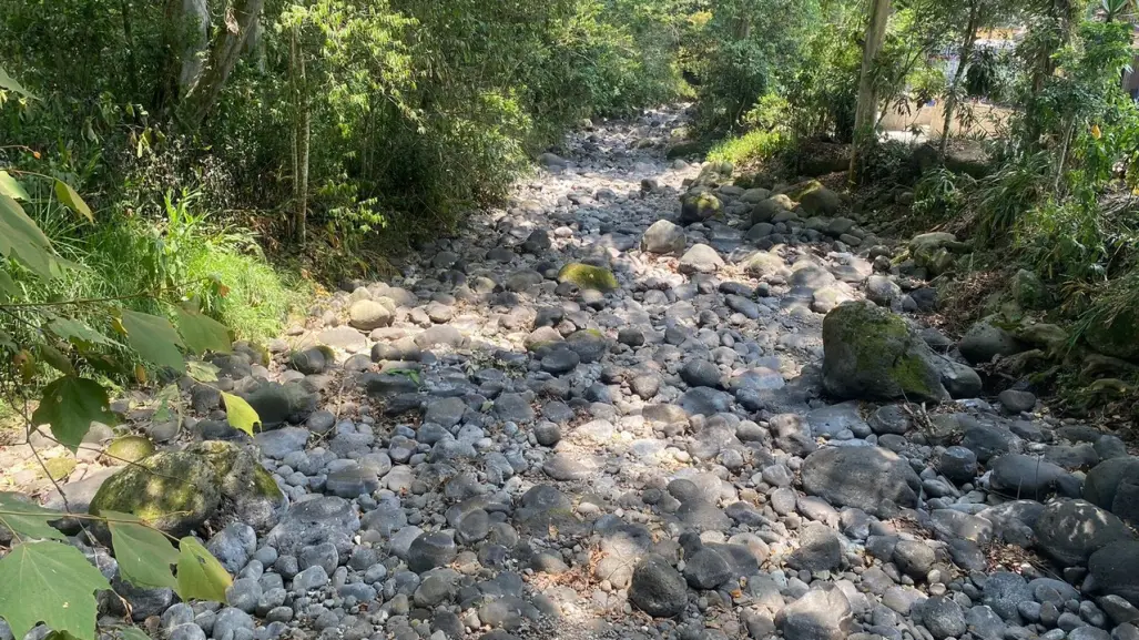 Sequía en abril: La falta de agua en ríos de Veracruz preocupa a residentes