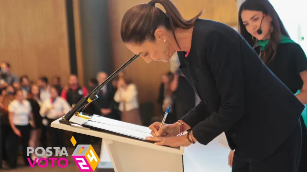 Claudia Sheinbaum firma Pacto por la Primera Infancia en México