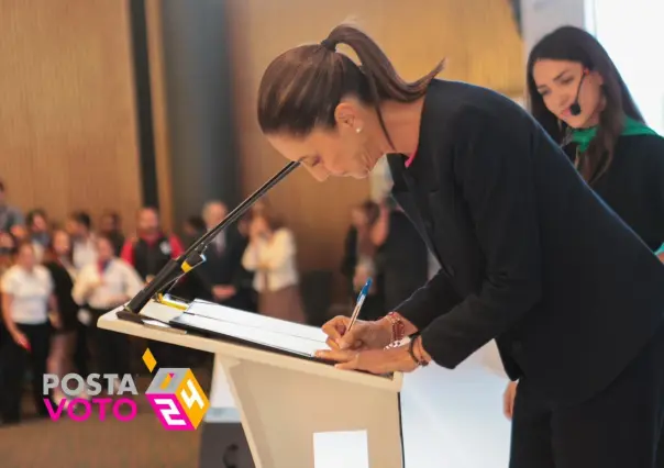 Claudia Sheinbaum firma Pacto por la Primera Infancia en México