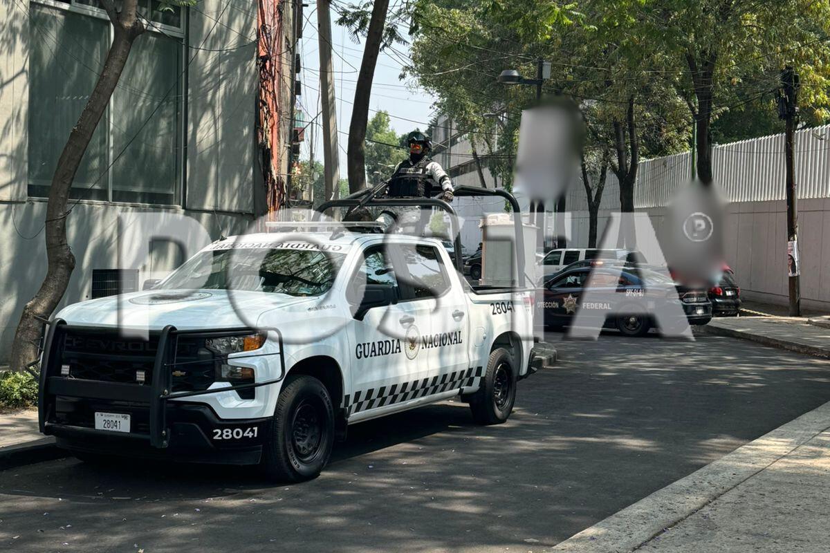 Vehículo Guardia Nacional.     Foto: Ramón Ramírez