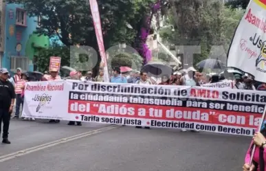 Marcha la ANUEE exigiendo cumplimiento de promesas eléctricas