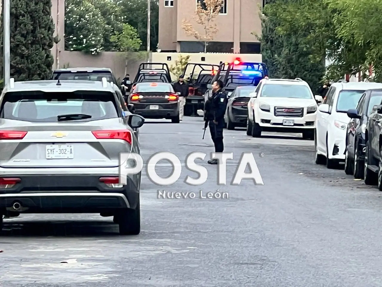 Persecución de policías de San Nicolás y un automovilista sospechoso en actividades ilícitas. Foto. Raymundo Elizalde