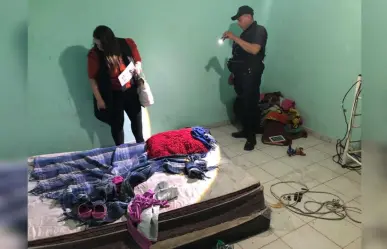 Rescatan a dos menores que estaban solos y encerrados en su casa