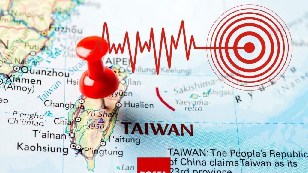 Taiwán: Temblor de 6.2 grados sacude al país ¡Los sismos no paran!