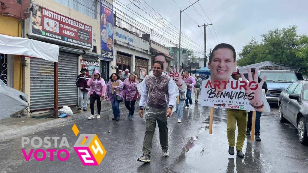 Va Arturo Benavides por un mejor drenaje pluvial en Guadalupe