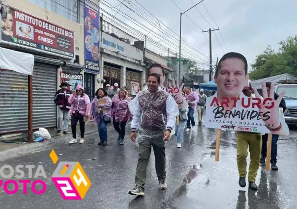 Va Arturo Benavides por un mejor drenaje pluvial en Guadalupe