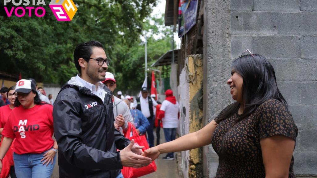 David de la Peña Marroquín promete Vialidades Seguras en Santiago