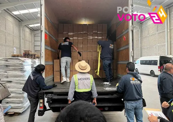 Comienza distribución de material para emitir el voto en Edomex (VIDEO)