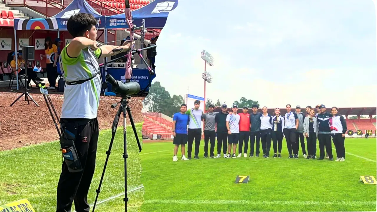 Juan Pablo Téllez Aguirre en su encuentro con el selectivo nacional en Tlaxcala /  Foto: Instituto Estatal del Deporte de Coahuila