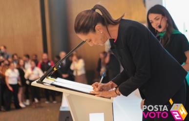 Firma Claudia Sheinbaum Pacto por la Primera Infancia, ¿cuáles son las metas?