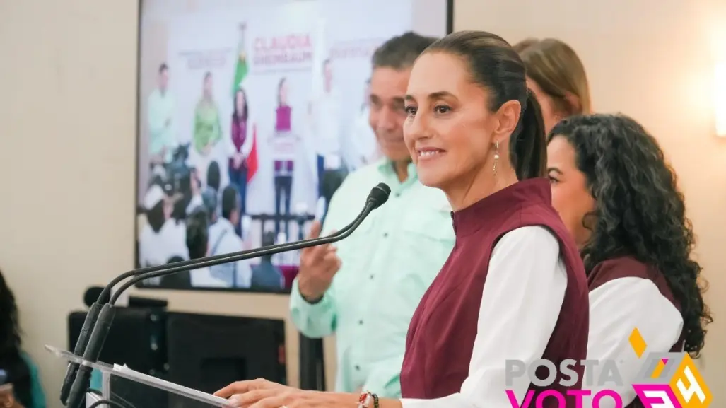 Denuncia Claudia Sheinbaum a Marko Cortés por delitos electorales