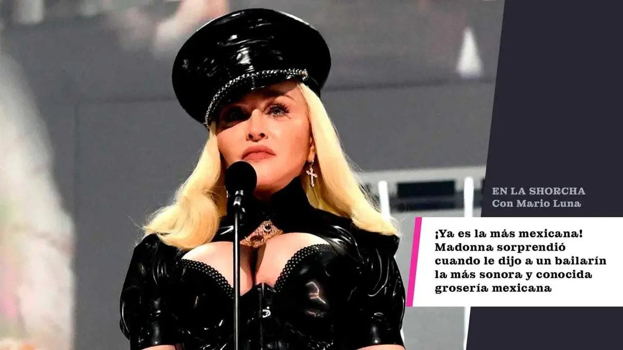 Madonna dijo la grosería más mexicana de todas a un Bailarín