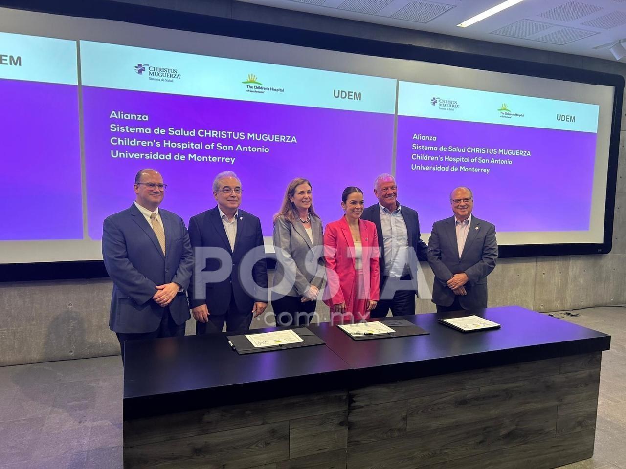 Christus Muguerza, UDEM y Children’s Hospital firman convenio académico. Fotos. Jorge López