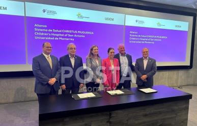 Christus Muguerza, UDEM y Children’s Hospital firman convenio académico