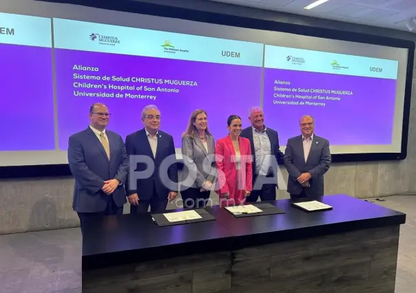 Christus Muguerza, UDEM y Children’s Hospital firman convenio académico