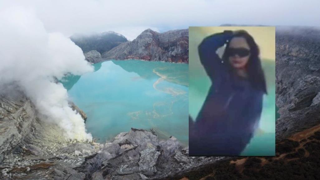 Muere turista tras caer a un volcán activo mientras posaba para foto