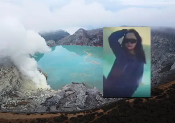 Muere turista tras caer a un volcán activo mientras posaba para foto