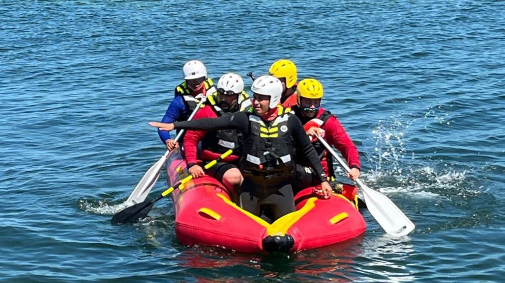 Bomberos de Cabo San Lucas se capacitan como instructores en rescate acuático