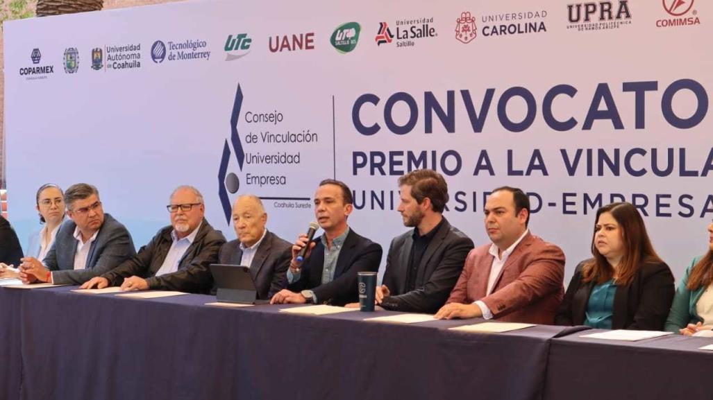 Presentan convocatoria al Premio a la Vinculación Universidad - Empresa 2024