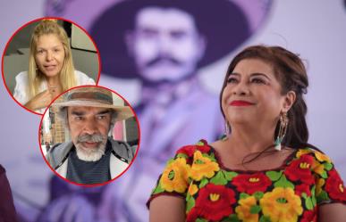 Itatí Cantoral y Damián Alcázar expresan su apoyo a Clara Brugada