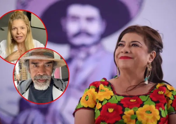 Itatí Cantoral y Damián Alcázar expresan su apoyo a Clara Brugada