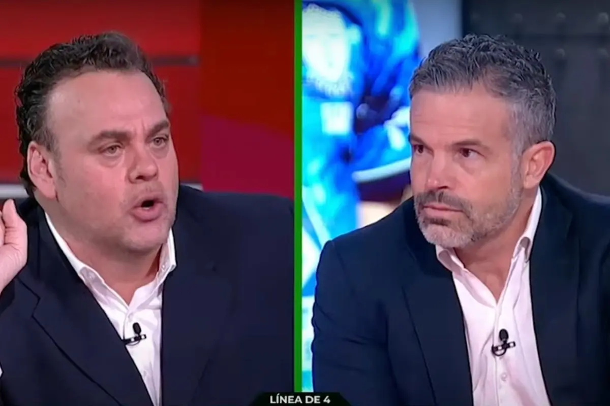 David Faitelson y Rafa Puente Jr se enfrascaron en una discusión Foto: X(Twitter) @Mamonymex