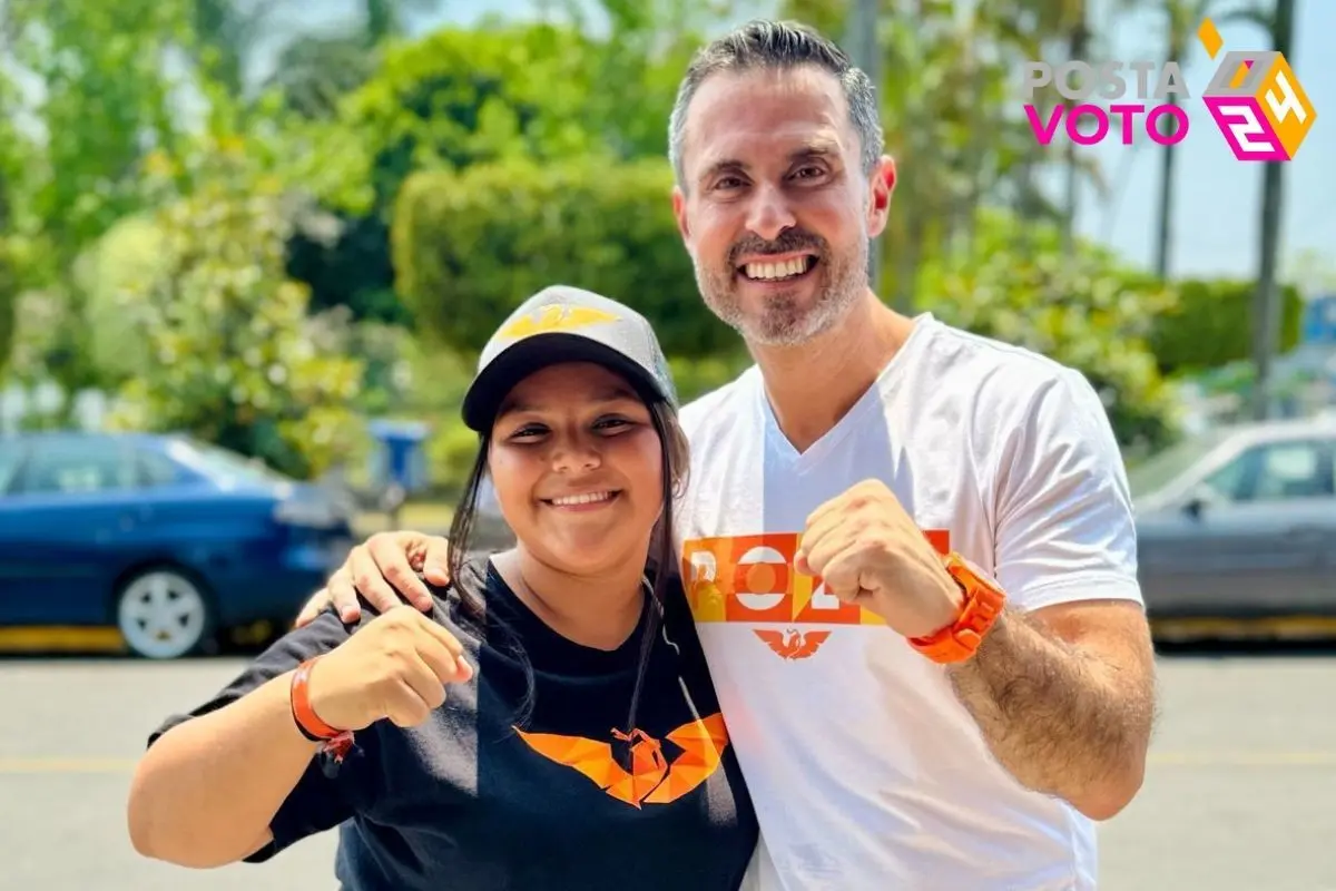 Asegura Polo Deschamps que encuestas reflejan el crecimiento sostenido de los candidatos por Movimiento Ciudadano del país. Foto: Equipo de campaña