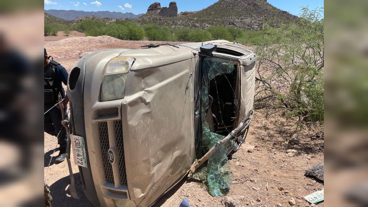 Sobreviven con golpes leves a un accidente muy fuerte