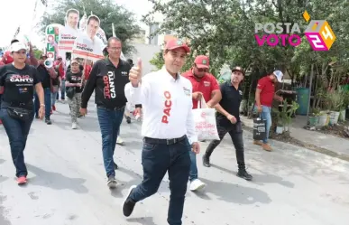 Francisco Treviño Cantú promete educación y lentes gratis en Juárez