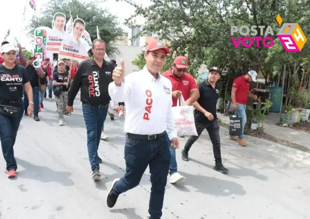 Francisco Treviño Cantú promete educación y lentes gratis en Juárez