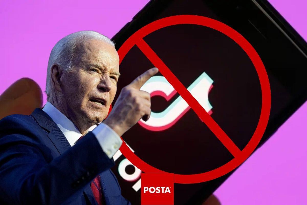 Biden da un plazo de nueve meses a TikTok para vender la aplicación. Foto: POSTA