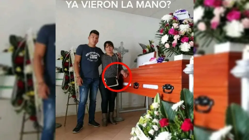 ¿Una mano fantasma? Supuesto espectro en foto de funeral causa debate