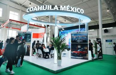 Destaca Coahuila en stand de Auto Show de Beijing 2024