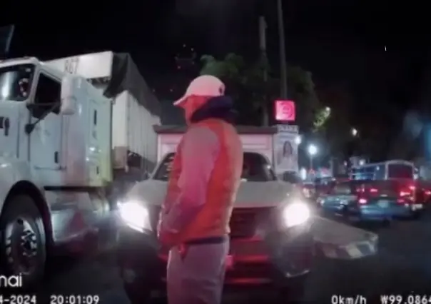 #VIDEO: De esta manera asaltaron a trailer en Ermita Iztapalapa