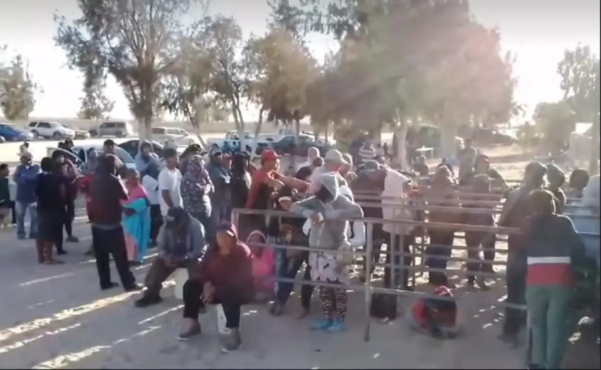 agrícolas indígenas y jornaleros migrantes en El Vizcaíno, BCS. I Foto: El Universal.