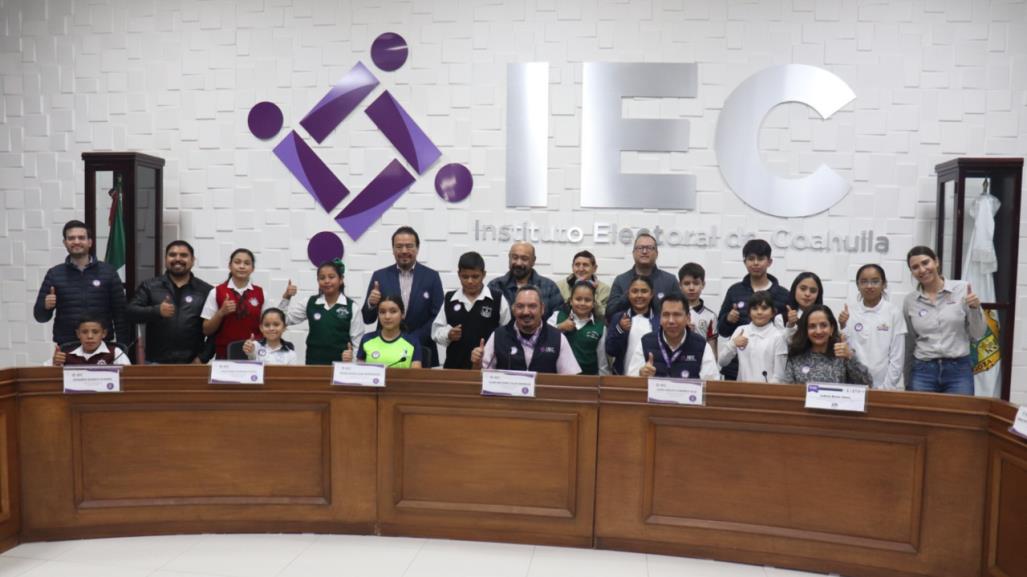 Conociendo el proceso electoral infantil, 21 infantes al Cabildo de Saltillo