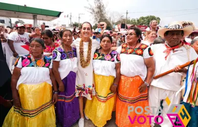 Sheinbaum celebra respaldo a Morena en Veracruz pese a ataques opositores